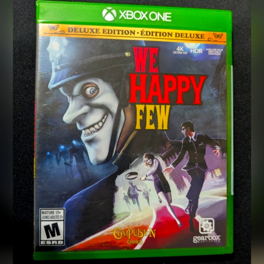 We Happy Few | Deluxe Edition | Microsoft Xbox One Game In Box | VG+